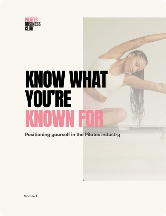 Module 1: Know What You’re Known For cover