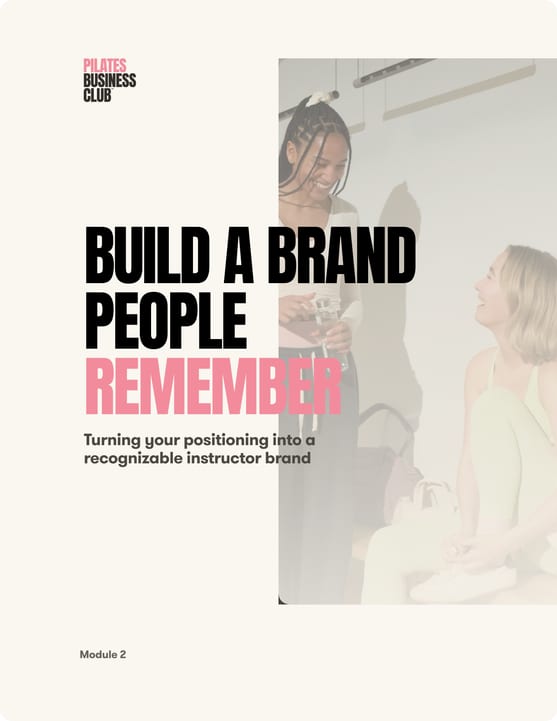 Module 2: Build a Brand People Remember cover