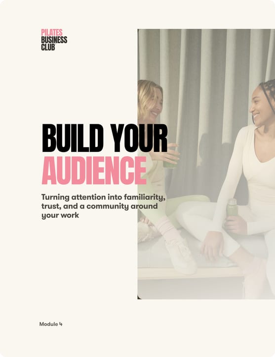 Module 4: Build Your Audience cover